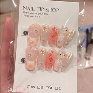 Hello Kitty Limited Edition Press On Acrylic Nails